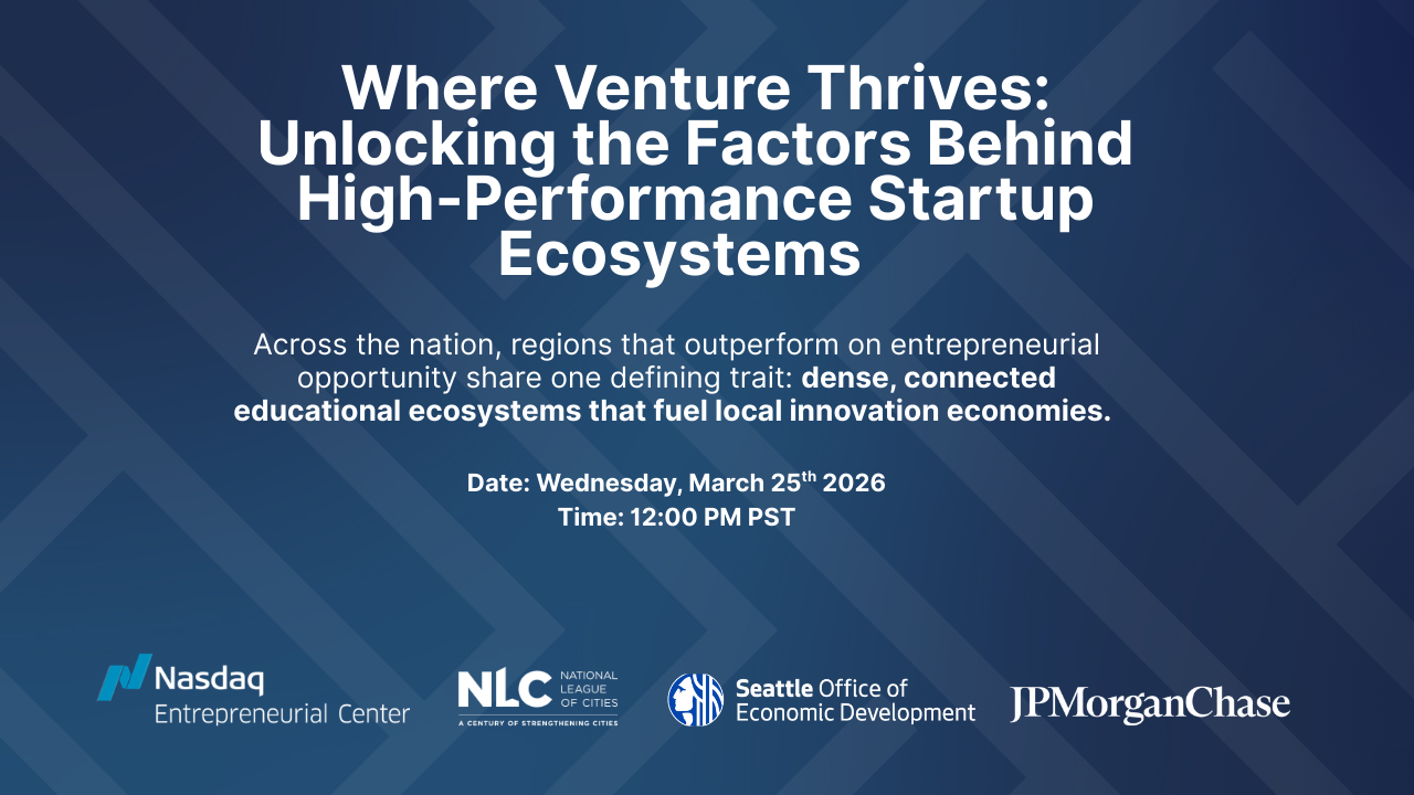 Where Venture Thrives Unlocking the Factors Behind High-Performance Startup Ecosystems  3.25.2026