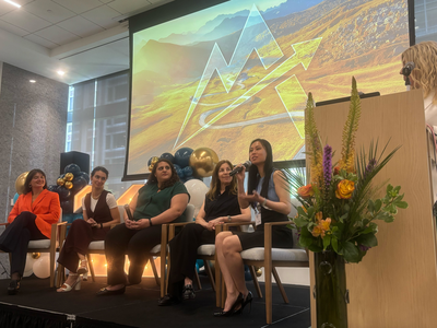 Panel discussion at Milestone Summit 2025 in Chicago