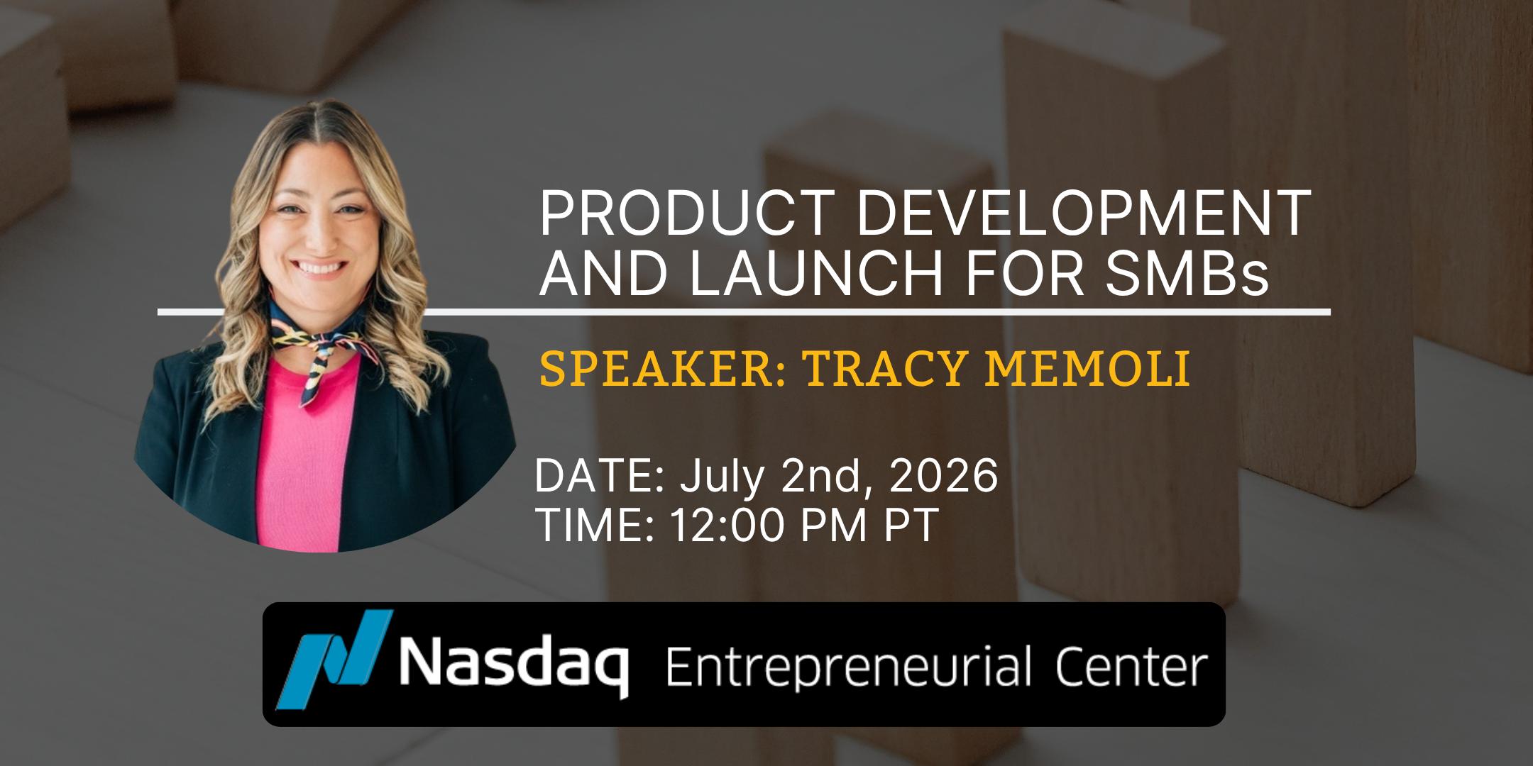 7.2.2026 - PRODUCT DEVELOPMENT AND LAUNCH FOR SMBs with Tracey Memoli (1)