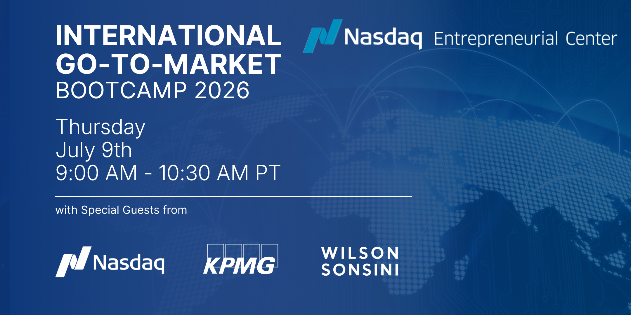 7.9.2026 - International Go-To-Market Bootcamp - Summer 2026_Landing page banner (3)