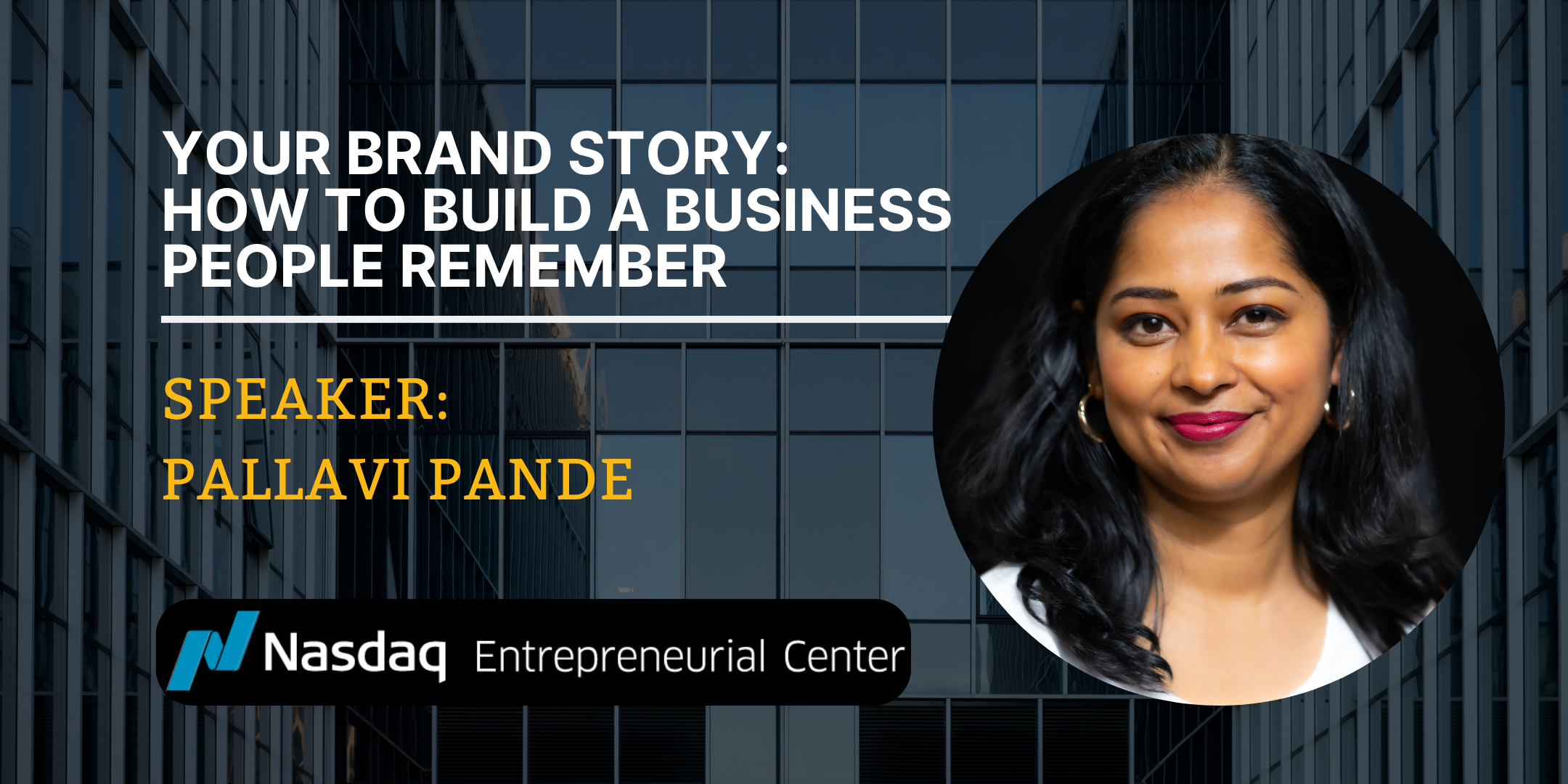9.3.2026 &mdash; Your Brand Story: How to Build a Business People Remember with Pallavi Pande