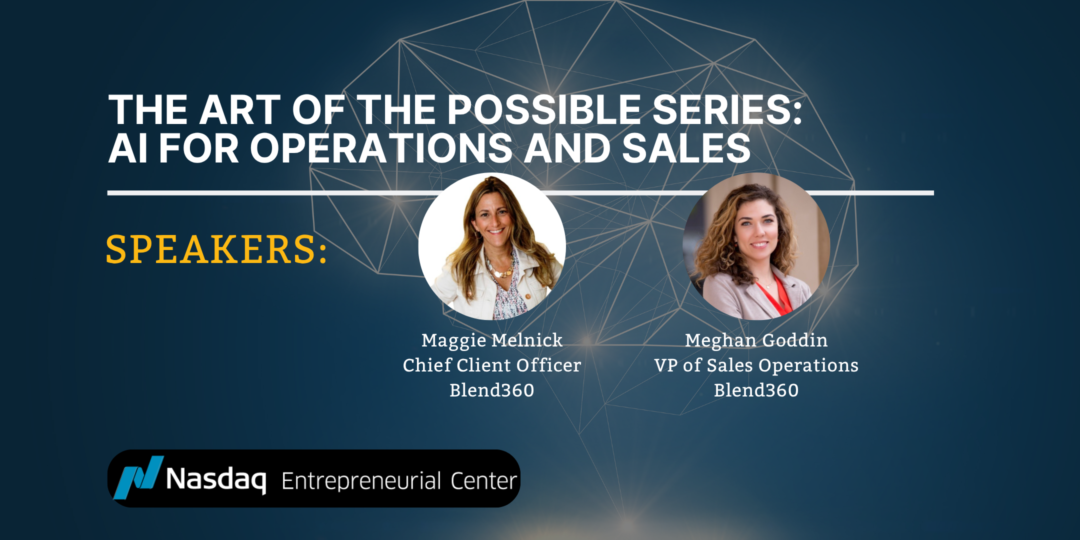 The Art of the Possible Series AI for Operations and Sales